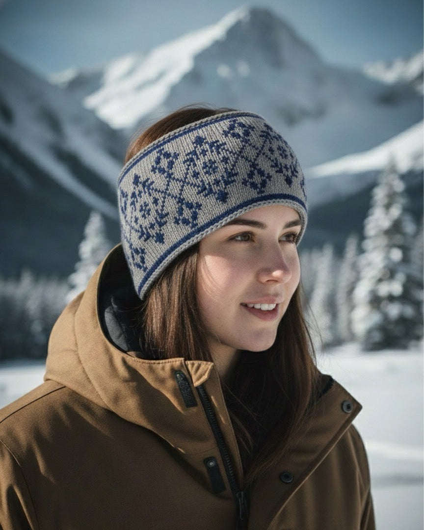 Stirnband Xaver - Erwachsene - aus 100% extrafeiner Merinowolle