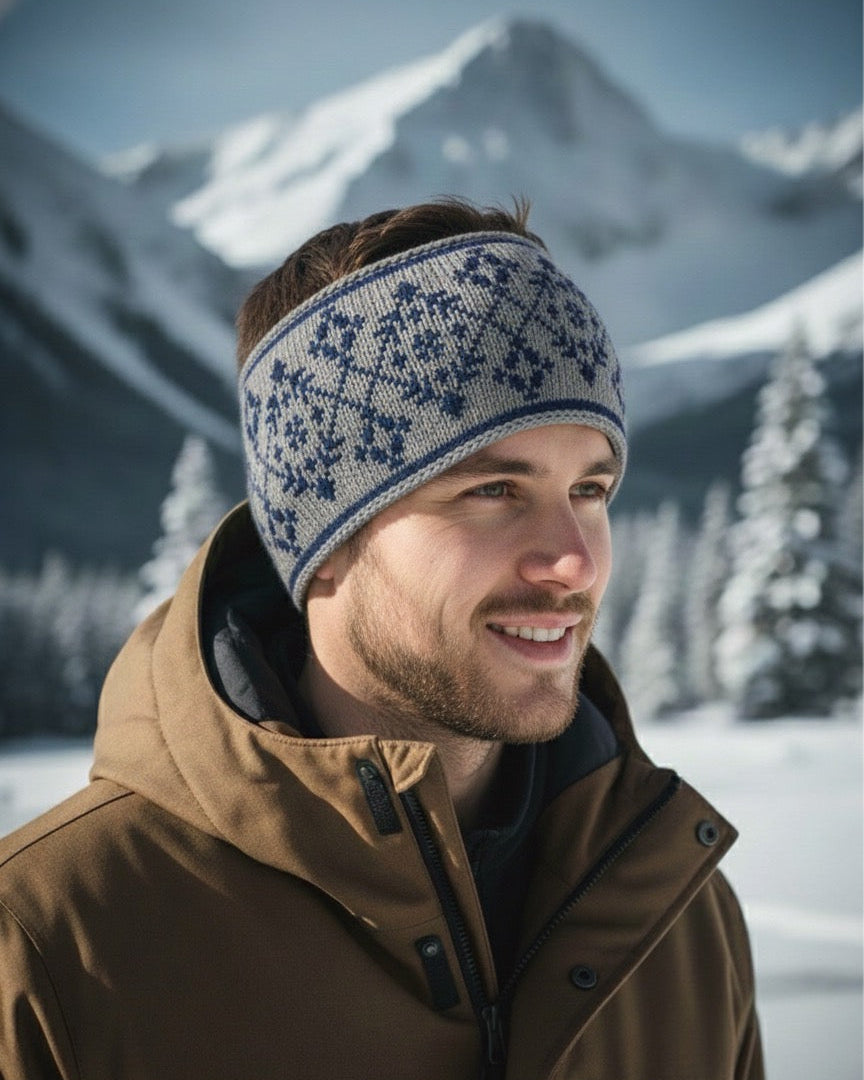 Stirnband Xaver - Erwachsene - aus 100% extrafeiner Merinowolle