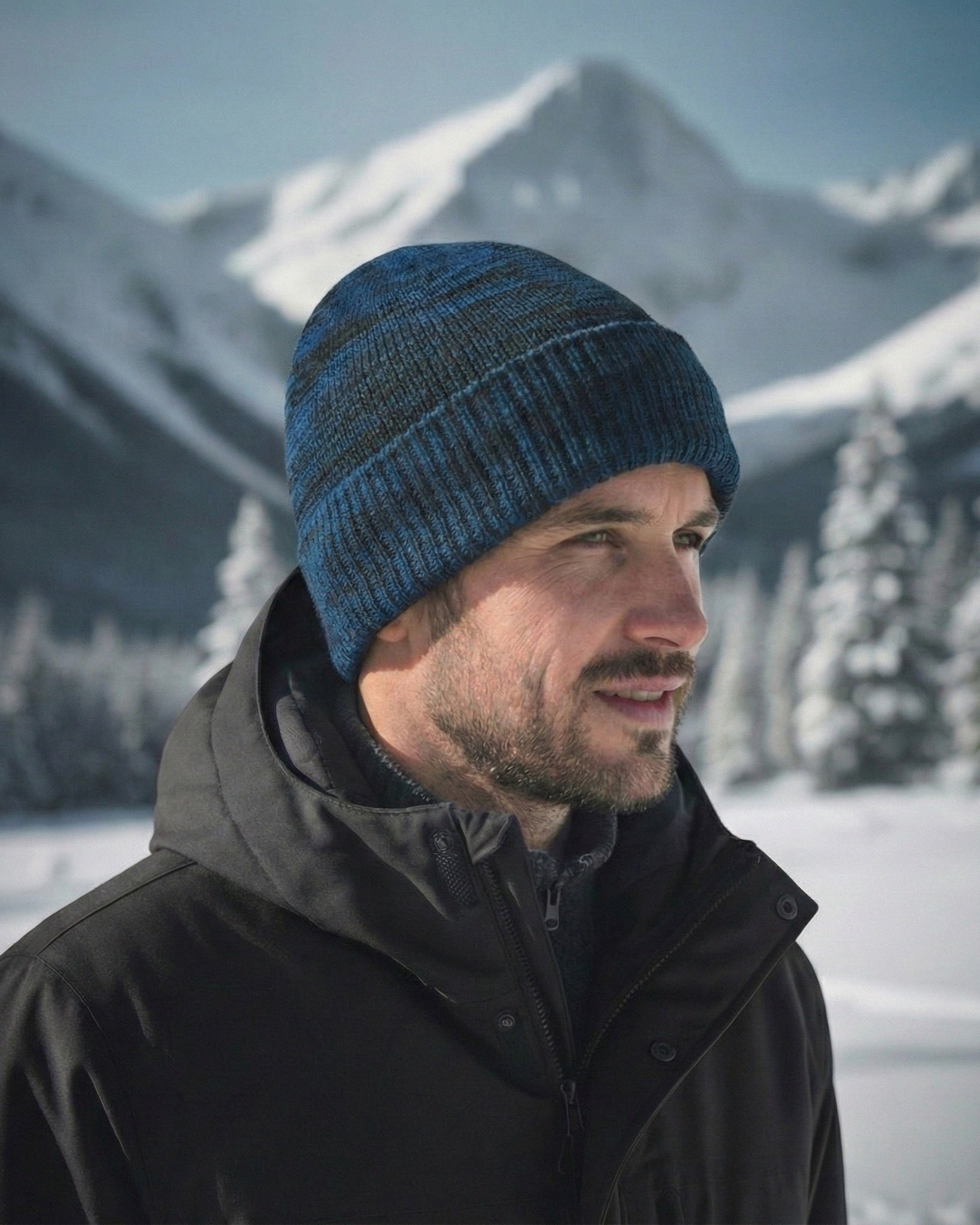 Mütze Bini - Erwachsene - aus 100% extrafeiner Merinowolle