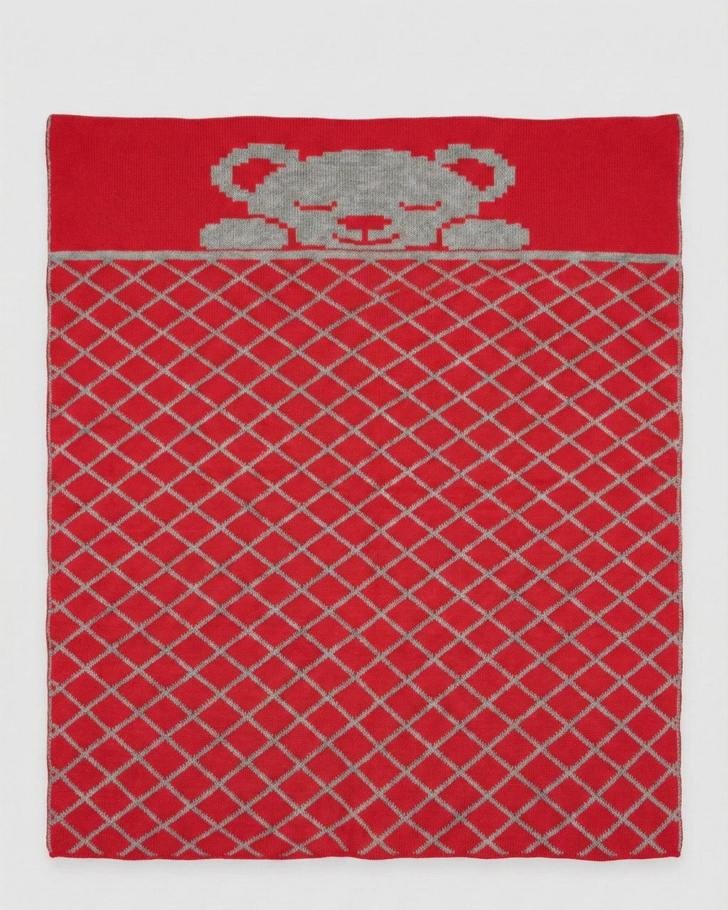 Babydecke Bruno - aus 100% extrafeiner Merinowolle (65x75 cm)
