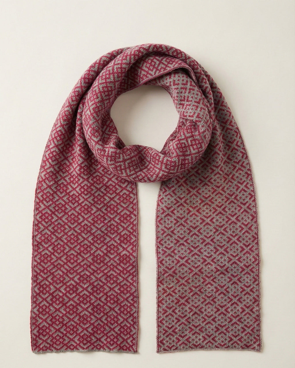 Schal Mila - aus 100% extrafeiner Merinowolle (24x165 cm)
