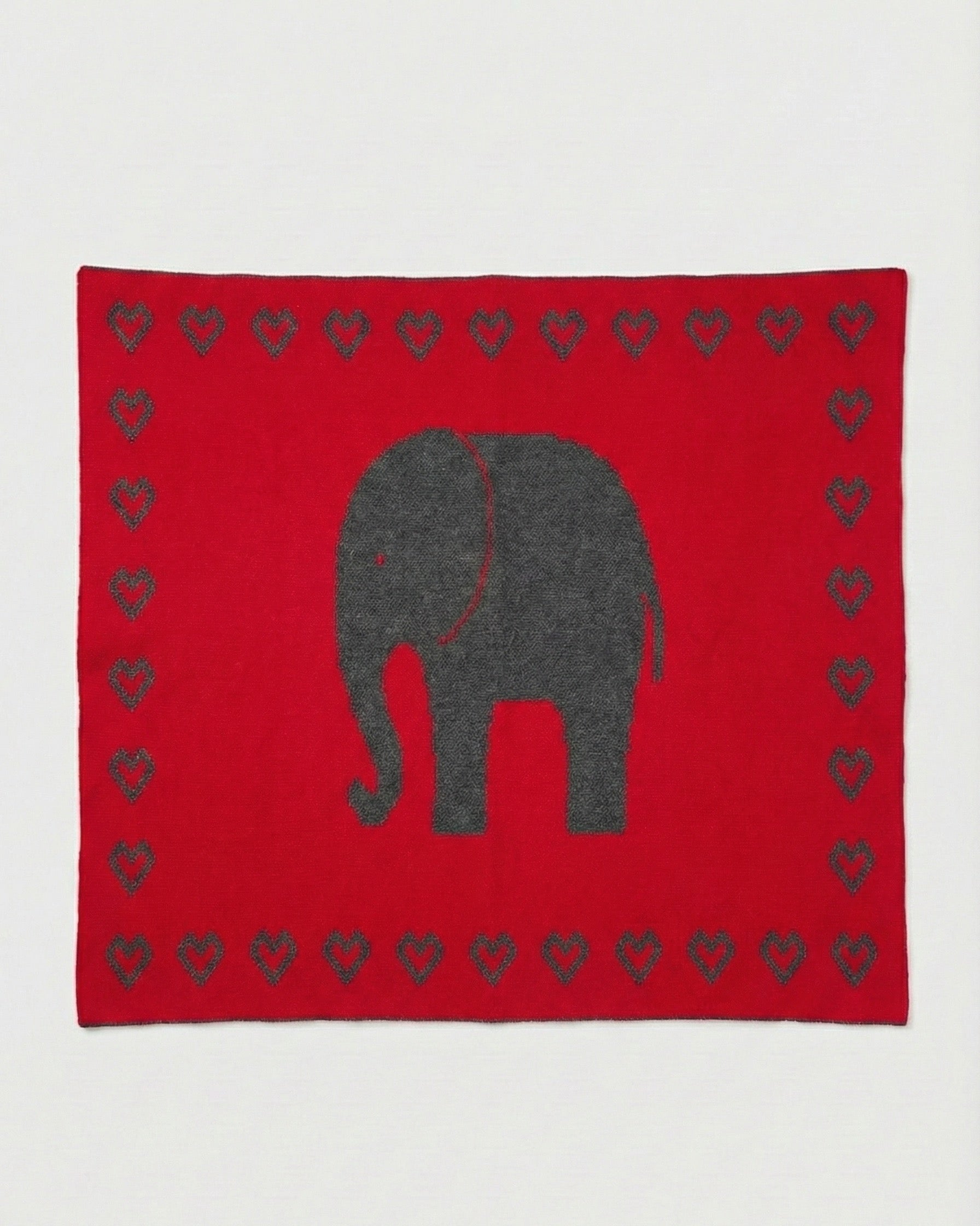 Babydecke Otto - aus 100% extrafeiner Merinowolle (75x65 cm)