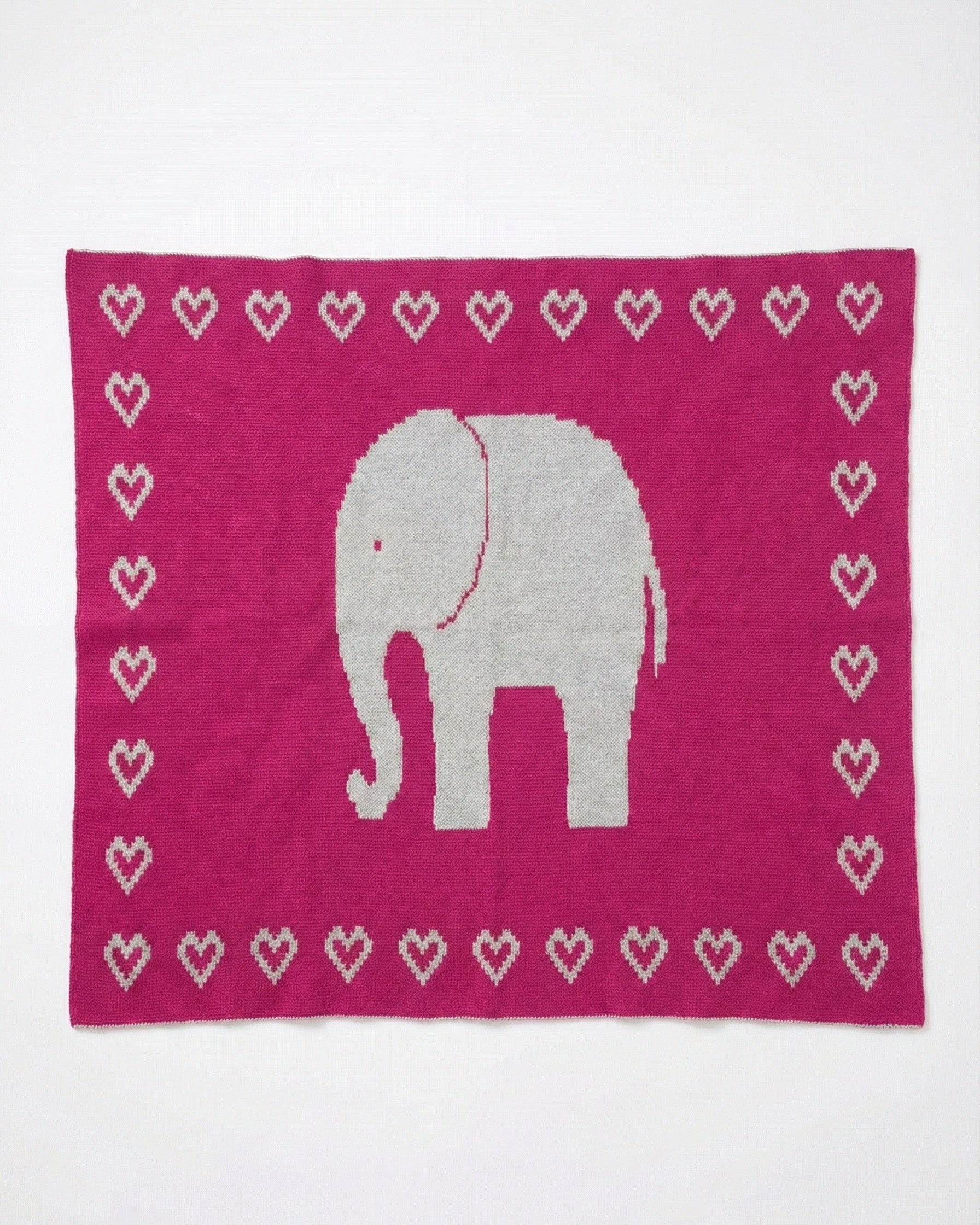 Babydecke Otto - aus 100% extrafeiner Merinowolle (75x65 cm)