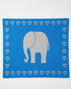 Babydecke Otto - aus 100% extrafeiner Merinowolle (75x65 cm)